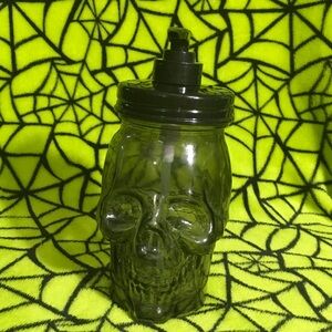 Black Skull Mason Jar Soap/Lotion Dispenser